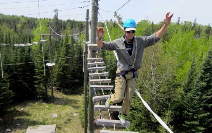 ropes course for at risk youth